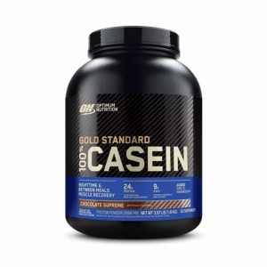 Optimum Nutrition GOLD STANDARD® 100% Casein Chocolate Supreme 4 lb (53 Servings) | 95301UZJH