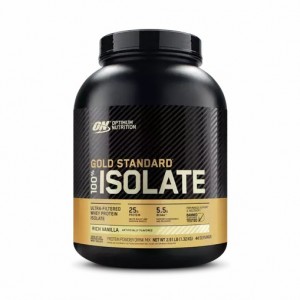 Optimum Nutrition GOLD STANDARD® 100% Isolate Rich Vanilla 2.91 lb (44 Servings) | 41826QIYA