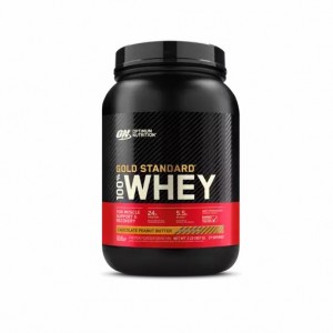 Optimum Nutrition GOLD STANDARD 100% WHEY™ Chocolate Peanut Butter 2 lb (27 Servings) | 19374EADQ