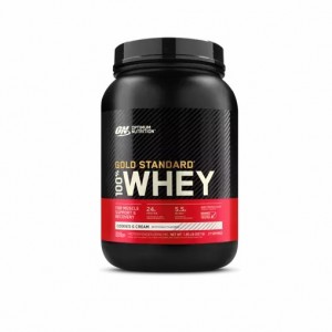 Optimum Nutrition GOLD STANDARD 100% WHEY™ Cookies & Cream 2 lb (27 Servings) | 48152CHUX