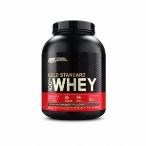 Optimum Nutrition GOLD STANDARD 100% WHEY™ Double Rich Chocolate 4 lb (58 Servings) | 75069FBYR