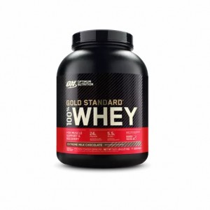 Optimum Nutrition GOLD STANDARD 100% WHEY™ Extreme Milk Chocolate 5 lb (71 Servings) | 73921ZPSN