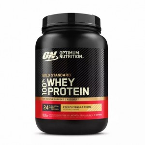 Optimum Nutrition GOLD STANDARD 100% WHEY™ French Vanilla Creme 1.5 lb (22 Servings) | 98523VLCQ