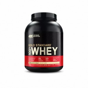 Optimum Nutrition GOLD STANDARD 100% WHEY™ Vanilla Ice Cream 4 lb (58 Servings) | 62350YRCI