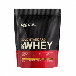 Optimum Nutrition Gold Standard 100% Whey Protein Powder Chocolate Peanut Butter 480 grams (15 Servings) | 82346NBKY