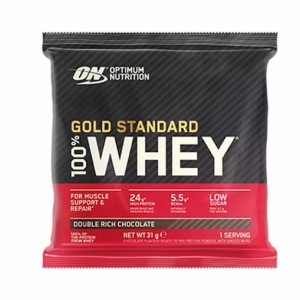 Optimum Nutrition Gold Standard 100% Whey Powder Sachets Double Rich Chocolate 1 sachet (31 grams) | 79418UDOT