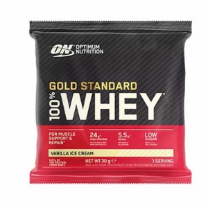 Optimum Nutrition Gold Standard 100% Whey Powder Sachets Vanilla Ice Cream 1 sachet (30 grams) | 98276PBYC