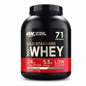 Optimum Nutrition Gold Standard 100% Whey Protein Powder Cookies & Cream 2.27 kg (71 Servings) | 27819VRPJ