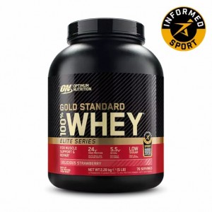 Optimum Nutrition Gold Standard 100% Whey - Elite Series Delicious Strawberry 2.27 kg | 75986DOUM