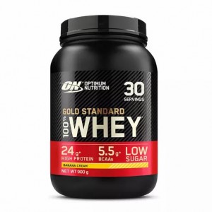 Optimum Nutrition Gold Standard 100% Whey Protein Powder Banana Cream 900 grams (30 Servings) | 76430WVQO