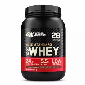 Optimum Nutrition Gold Standard 100% Whey Protein Powder Extreme Milk Chocolate 896 grams (28 Servings) | 50843CQBA