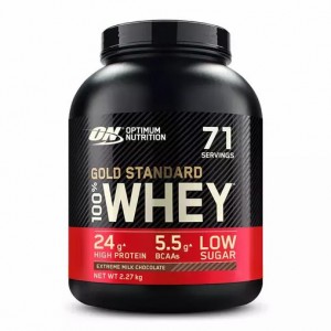 Optimum Nutrition Gold Standard 100% Whey Protein Powder Extreme Milk Chocolate 2.27 kg (71 Servings) | 52418FVQE