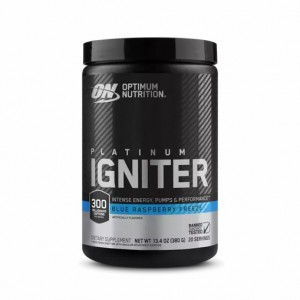 Optimum Nutrition Platinum Igniter Blue Raspberry Freeze 0.84 lb (20 Servings) | 05672ECGF