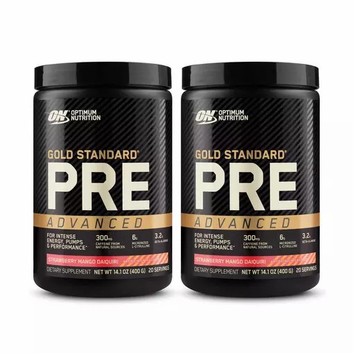 Optimum Nutrition 2x GOLD STANDARD® Pre Advanced (20 serv) | 07158XYUQ