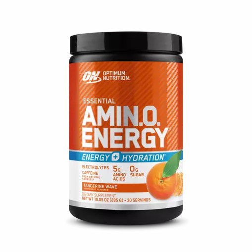 Optimum Nutrition Essential AMIN.O. ENERGY + Electrolytes Tangerine Wave 0.63 lb (30 Servings) | 13862SCHN