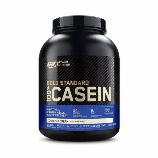 Optimum Nutrition GOLD STANDARD® 100% Casein Cookies & Cream 4 lb (53 Servings) | 53142TLPV