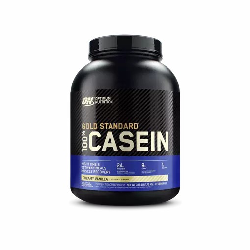 Optimum Nutrition GOLD STANDARD® 100% Casein Creamy Vanilla 4 lb (53 Servings) | 04721XPEK