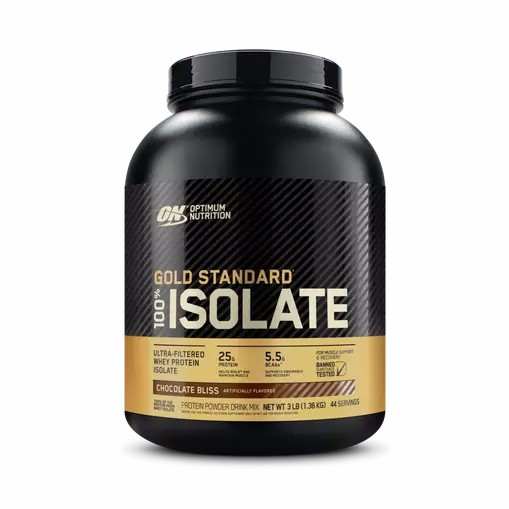 Optimum Nutrition GOLD STANDARD® 100% Isolate Chocolate Bliss 3 lb (44 Servings) | 51986YUCF