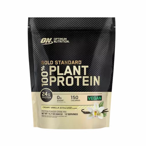 Optimum Nutrition GOLD STANDARD® 100% Plant Creamy Vanilla 0.98 lb (12 Servings) | 74195TXLE