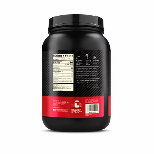 Optimum Nutrition GOLD STANDARD 100% WHEY™ Banana Cream 2 lb (29 Servings) | 80736RDNY