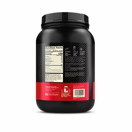 Optimum Nutrition GOLD STANDARD 100% WHEY™ Chocolate Peanut Butter 2 lb (27 Servings) | 19374EADQ