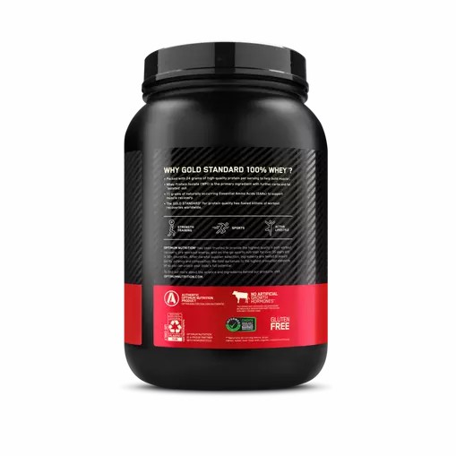 Optimum Nutrition GOLD STANDARD 100% WHEY™ Delicious Strawberry 2 lb (29 Servings) | 74609BGYS