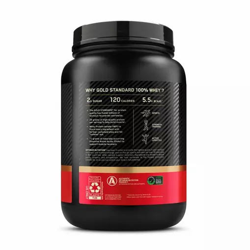 Optimum Nutrition GOLD STANDARD 100% WHEY™ Extreme Milk Chocolate 2 lb (28 Servings) | 60473WRMS