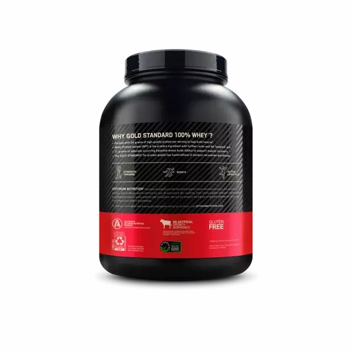 Optimum Nutrition GOLD STANDARD 100% WHEY™ French Vanilla Creme 5 lb (73 Servings) | 61308JUIZ