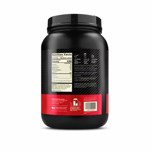 Optimum Nutrition GOLD STANDARD 100% WHEY™ Mocha Cappuccino 2 lb (28 Servings) | 17039WHDB