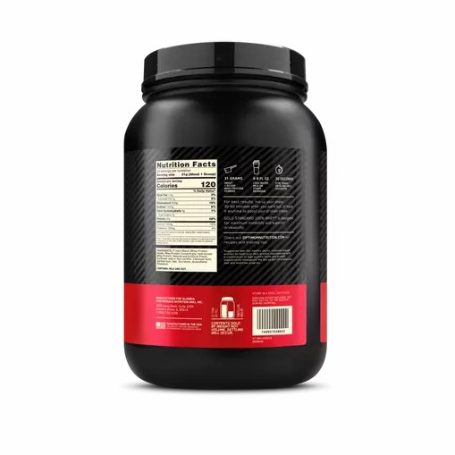 Optimum Nutrition GOLD STANDARD 100% WHEY™ Vanilla Ice Cream 2 lb (29 Servings) | 48509WYSC