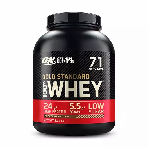 Optimum Nutrition Gold Standard 100% Whey Protein Powder Chocolate Hazelnut 2.27 kg (71 Servings) | 41760TRCL