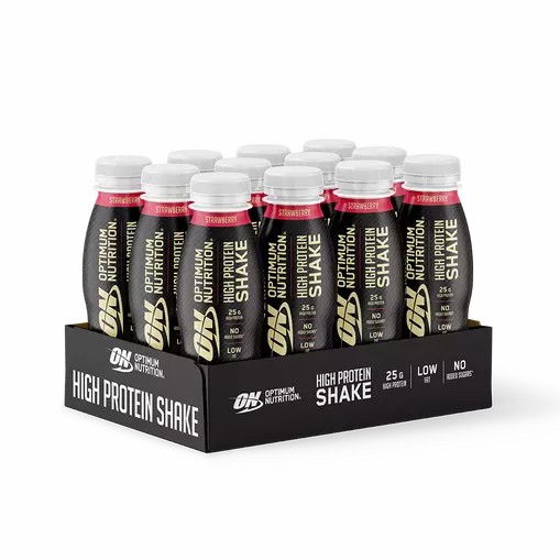 Optimum Nutrition High Protein Shake Elite Strawberry 3300 ml (12 pieces) | 07698JDOC