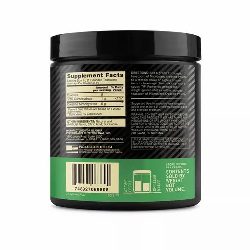 Optimum Nutrition Micronized Creatine Powder Blueberry Lemonade 0.79 lb (60 Servings) | 03985YIRX