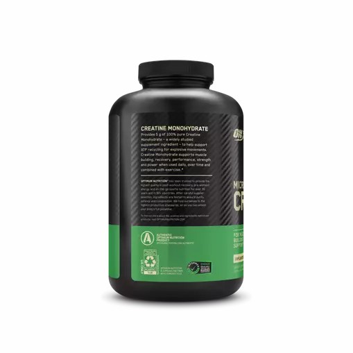 Optimum Nutrition Micronized Creatine Powder Unflavored 1.32 lb (120 Servings) | 09524HTPJ