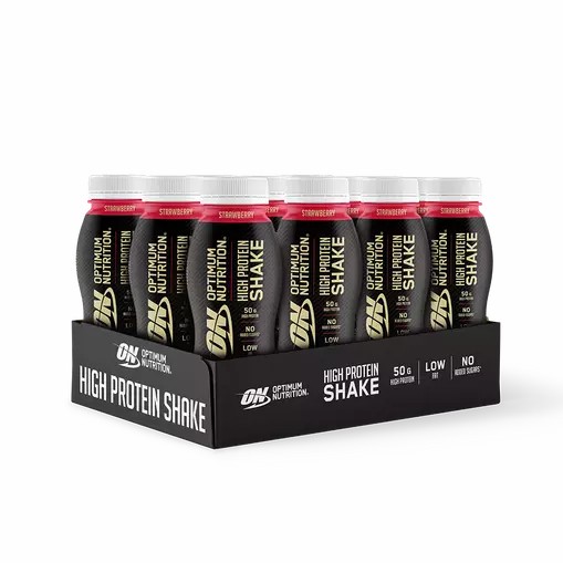 Optimum Nutrition Optimum Protein Shake Strawberry 6000 ml (12 bottles) | 26794GLRX