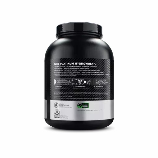 Optimum Nutrition PLATINUM HYDROWHEY™ Velocity Vanilla 3.52 lb (40 Servings) | 39652TEZO