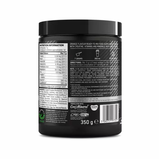 Optimum Nutrition Platinum Creatine Plus Orange 350 grams (50 Servings) | 16354AIYK