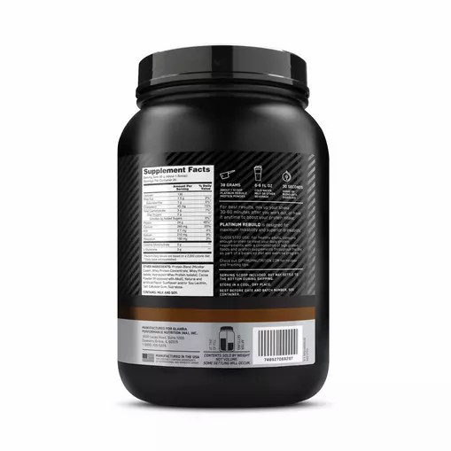 Optimum Nutrition Platinum Rebuild Dark Chocolate 1.67 lb (20 Servings) | 42078SXZL