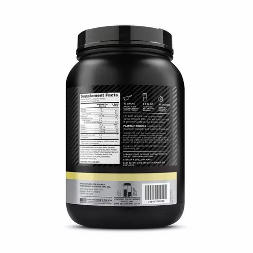 Optimum Nutrition Platinum Rebuild Vanilla Buttercream 1.63 lb (20 Servings) | 02147WPSG